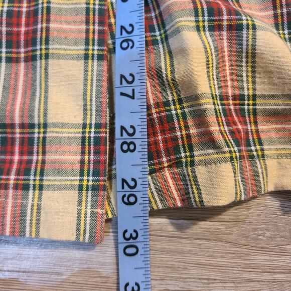 Nasty gal size 8 button down plaid midi dress with shoulder pads - Picture 10 of 10